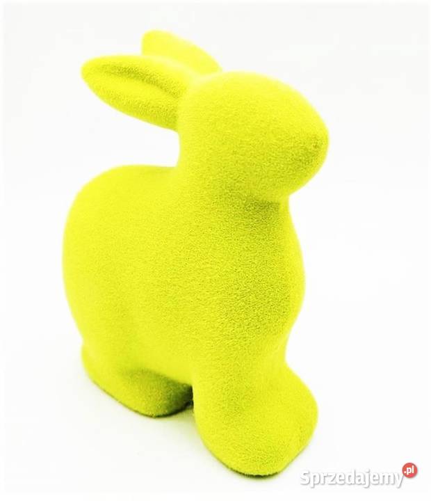 Zajączek Wielkanocny flokowany CH9 NOWY Poznań