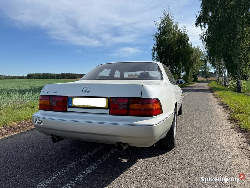 Lexus LS400 V8 UCF10 z Niemiec pełna aluminiowe felgi Burzenin