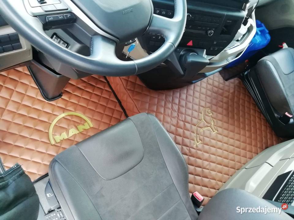 MAN dywaniki pikowane eko skóra Łosice