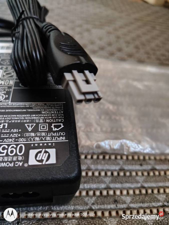 Zasilacz HP drukarkaskaner lubelskie Międzyrzec Podlaski