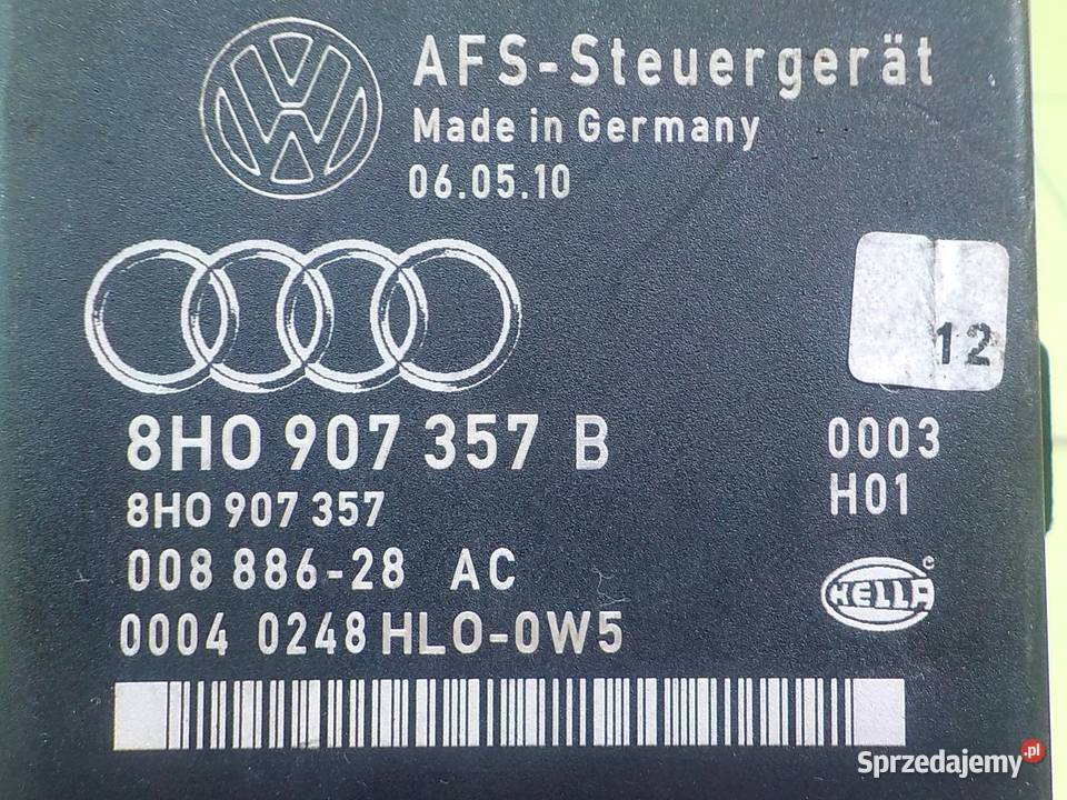 AUDI A5 8T 20 TFSI 10r CABRIO 2D modul sterownik osobowe Suków