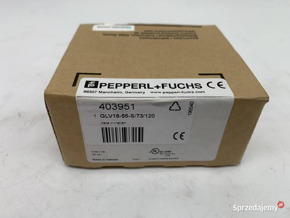 PepperlFuchs GLV1855S73120 Retroreflective Warszawa