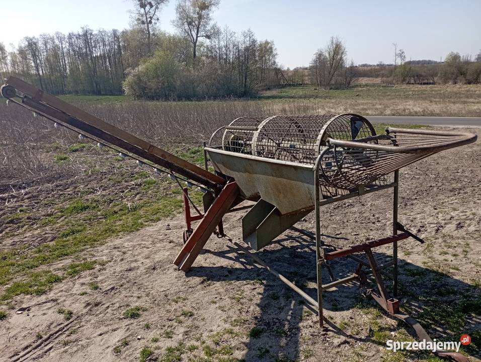 Sortownik do ziemniaków napędzany przekaźnikiem Rypin