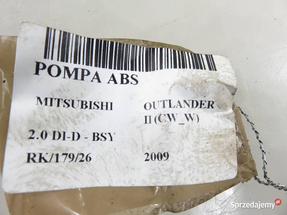 POMPA ABS MITSUBISHI OUTLANDER II CWW osobowe