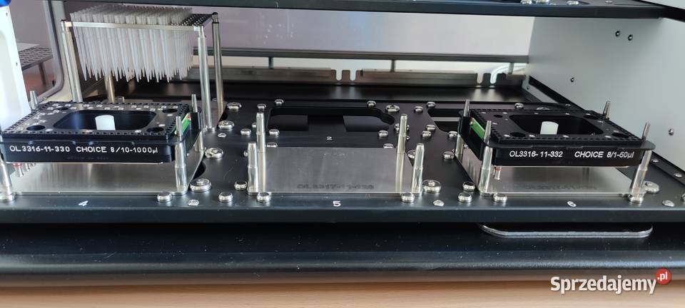 Stacja pipetująca z pipetami wyposażenie Gdańsk