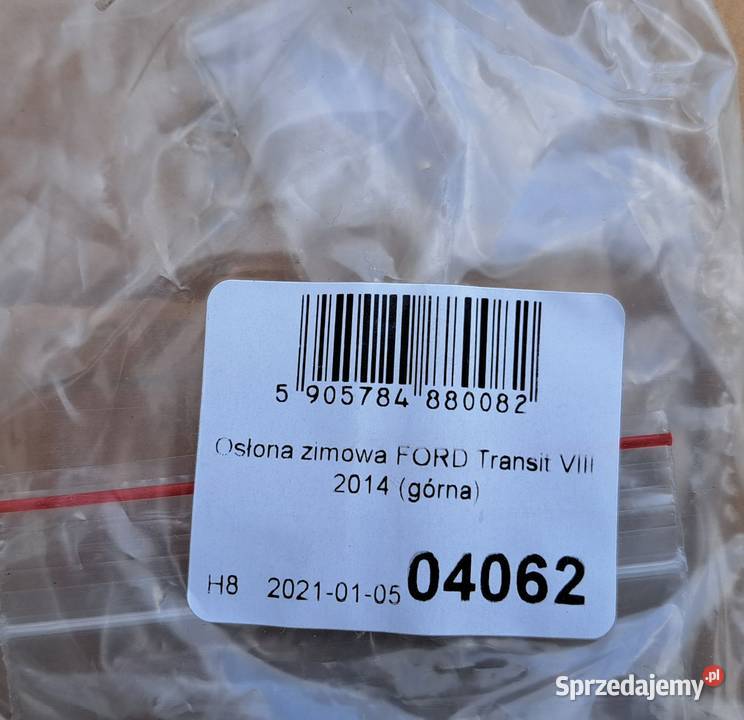 Osłona chłodnicy Ford Transit mk8 Pyrzyce