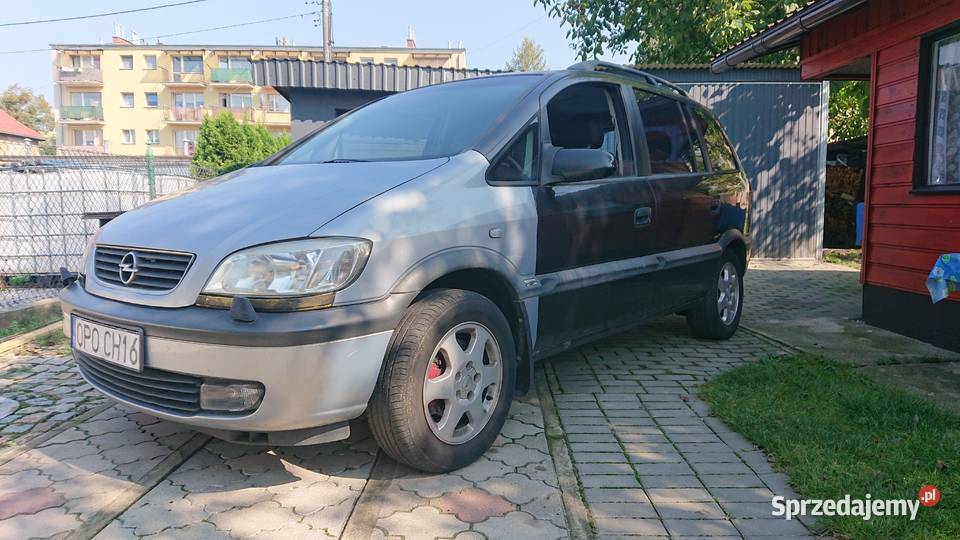 OPEL ZAFIRA 18 16V 7 OSOBOWY LPG HAK 90KM Niemodlin sprzedam