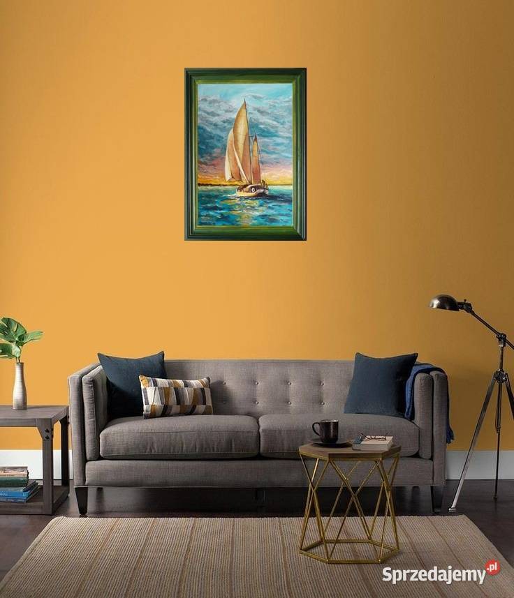 Obraz olejny Żaglówka Lublin