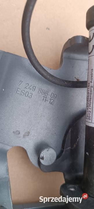 ZAWIASY MASKI NABOJE BMW 5 F10 F11 KOMPLET osobowe Zawiasy, bolce i prowadnice