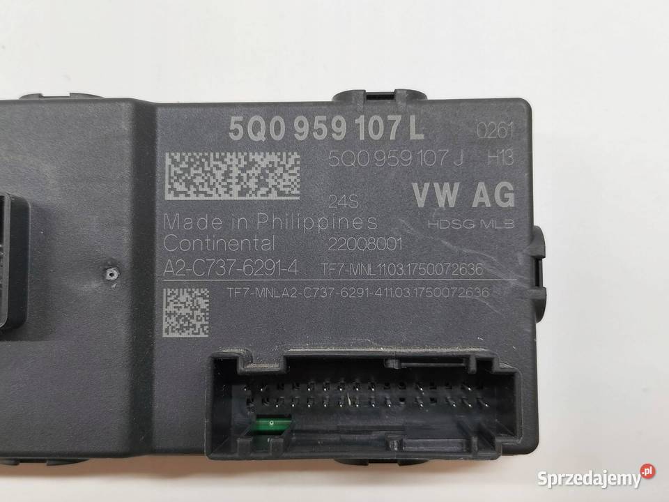 MODUŁ 5Q0959107L KLAPY BAGAŻNIKA Skoda Superb świętokrzyskie