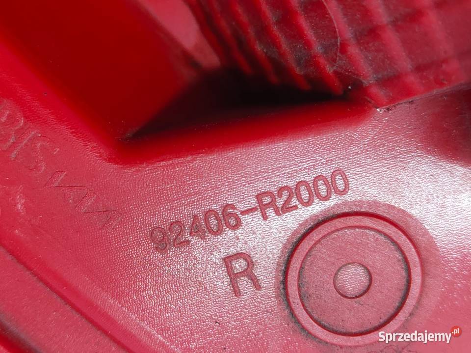 Lampa Przeciwmgielna Prawy Tył Kia Sportage V osobowe wielkopolskie Pleszew sprzedam
