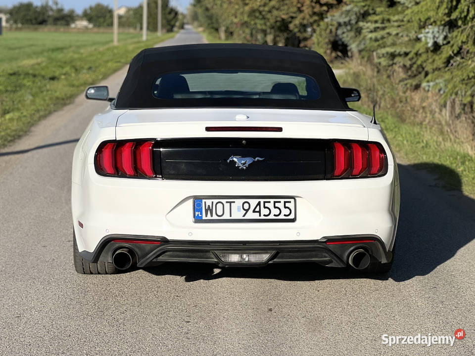 Ford Mustang 23 EcoBoost 320 Cabrio Warszawa sprzedam