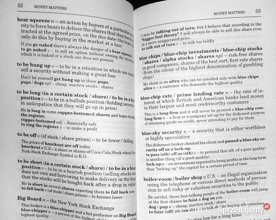 Business colloquialese Język potoczny biznesu