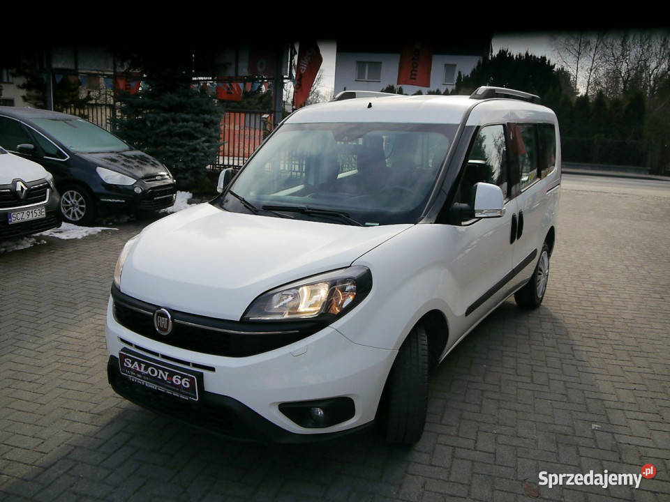Fiat Doblo 14b Kamera Klima Stan b bezwypadkowy przyciemniane szyby Częstochowa