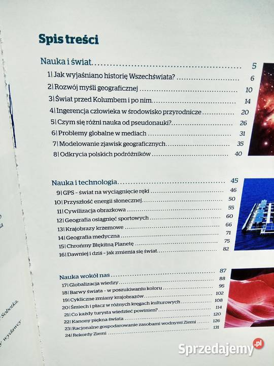 Geografia operon ciekawi świata Warszawa sprzedam