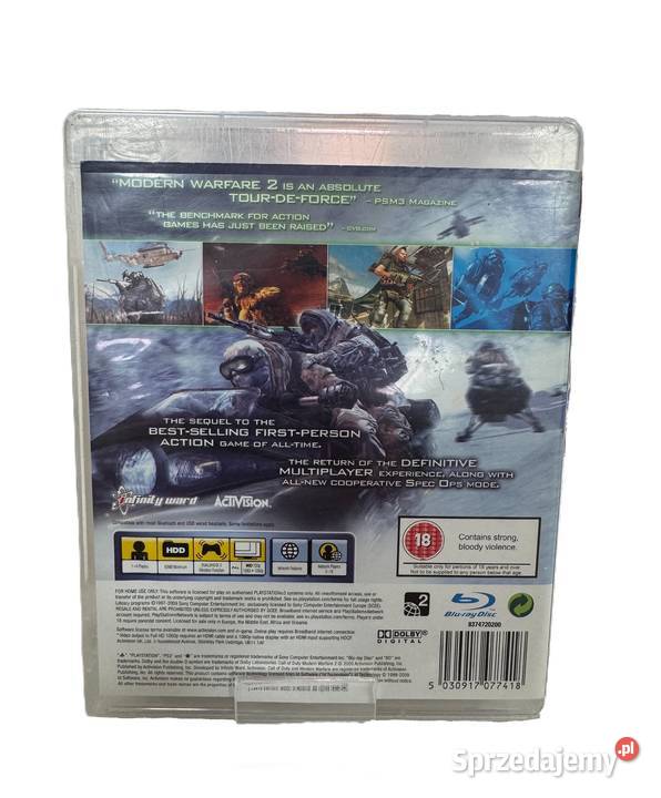 Gra Call of Duty Modern Warfare 2 3 Gry na konsole Elbląg