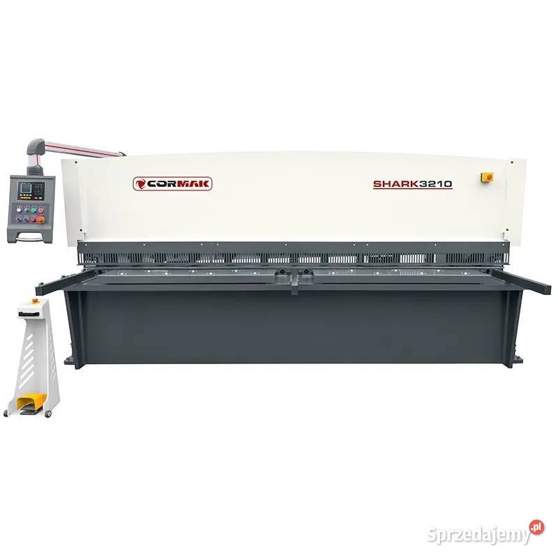 Hydrauliczne nożyce gilotynowe NC SHARK 10x3200 mazowieckie Siedlce
