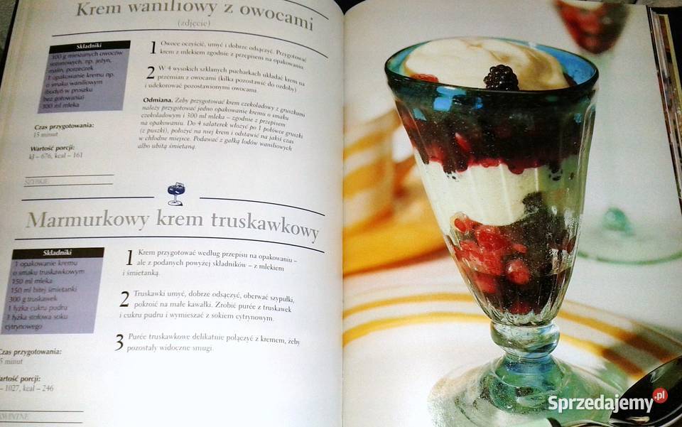 Desery Dr Oetker Aniela Konopacka Ewa Chełm sprzedam