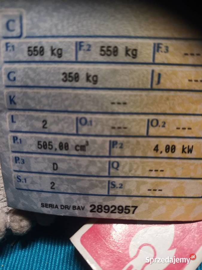 Microcar 1234cm3 Nisko