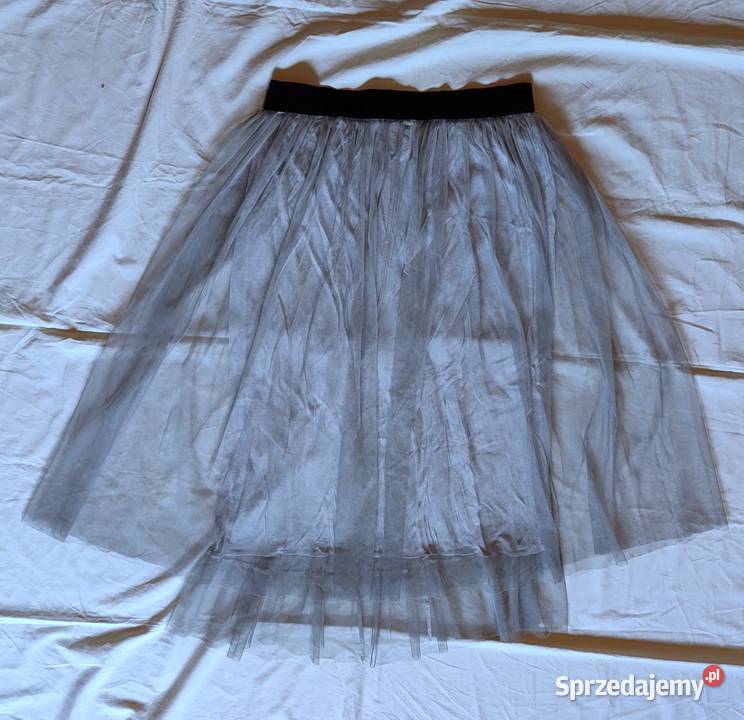 Spódnica tiulowa szara MLXL pomorskie Gdańsk