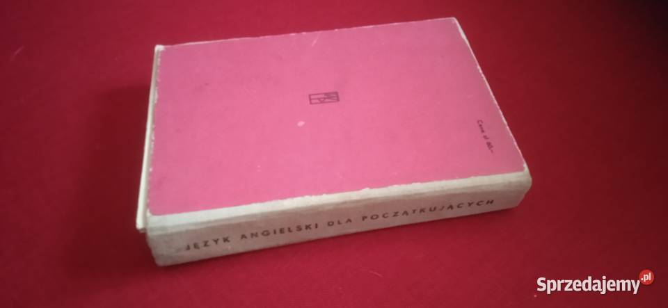 Książka JAngielski początkujących z 1968 r Świdnica
