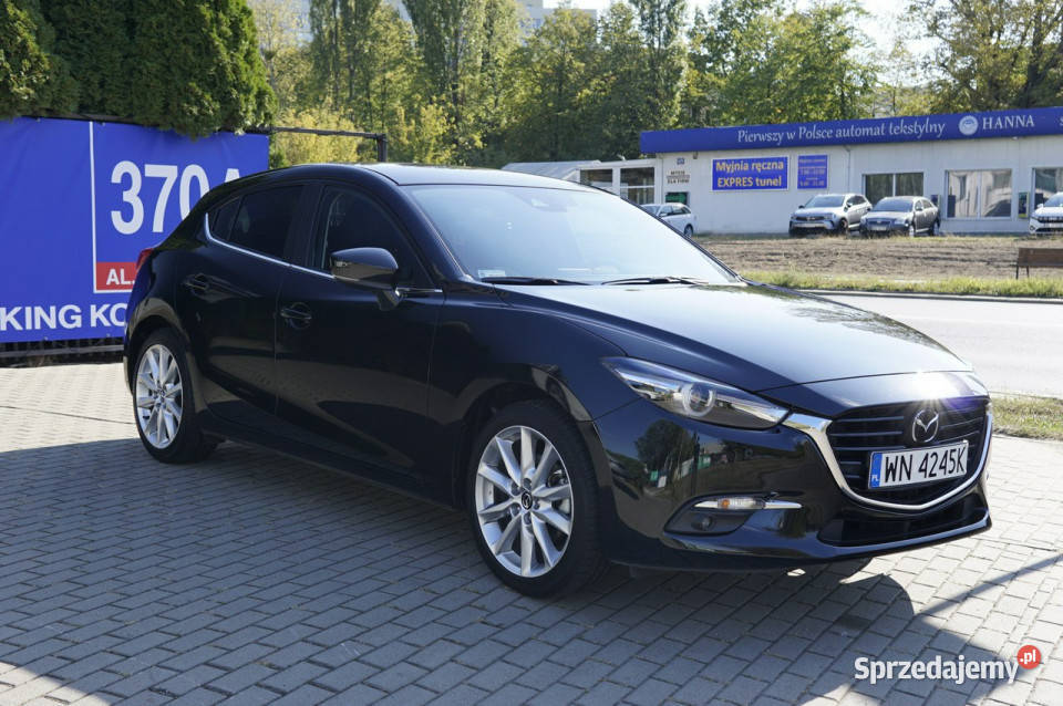 Mazda 3 salon SkyPassion super stan I rej 2018r Rok produkcji 2017 Warszawa