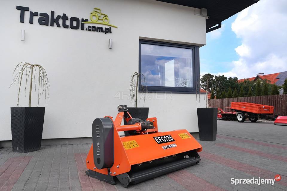 Kosiarka bijakowa EFG 115 4FARMER pomarańczowa sprzedam