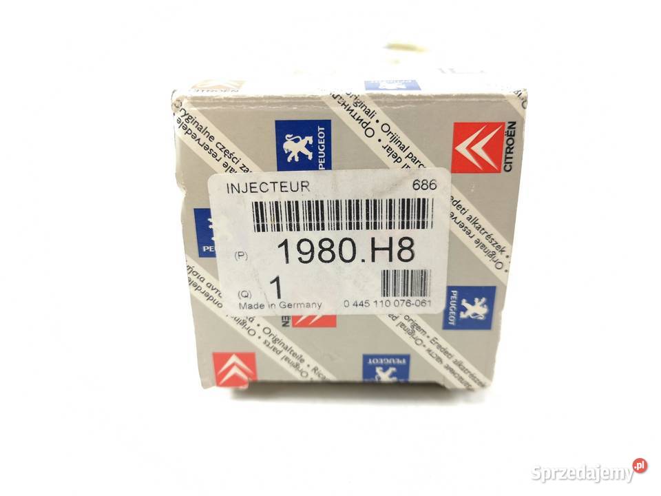 WTRYSKIWACZ WTRYSK CITROEN PEUGEOT 20 22 HDi ASO osobowe