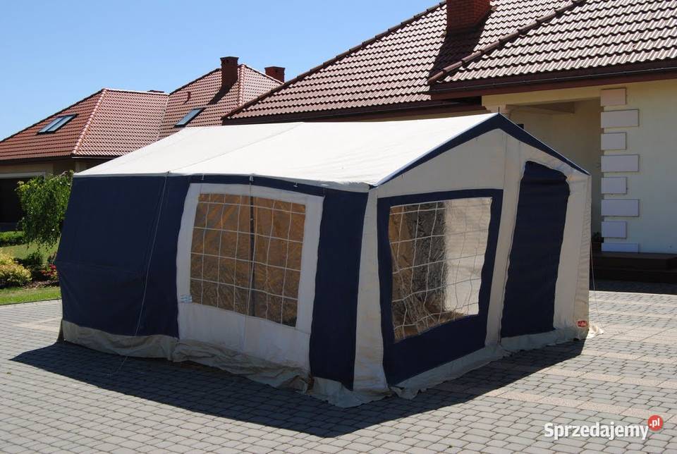 Przyczepka namiotowa Jamet hamulec najazdowy Lasy sprzedam