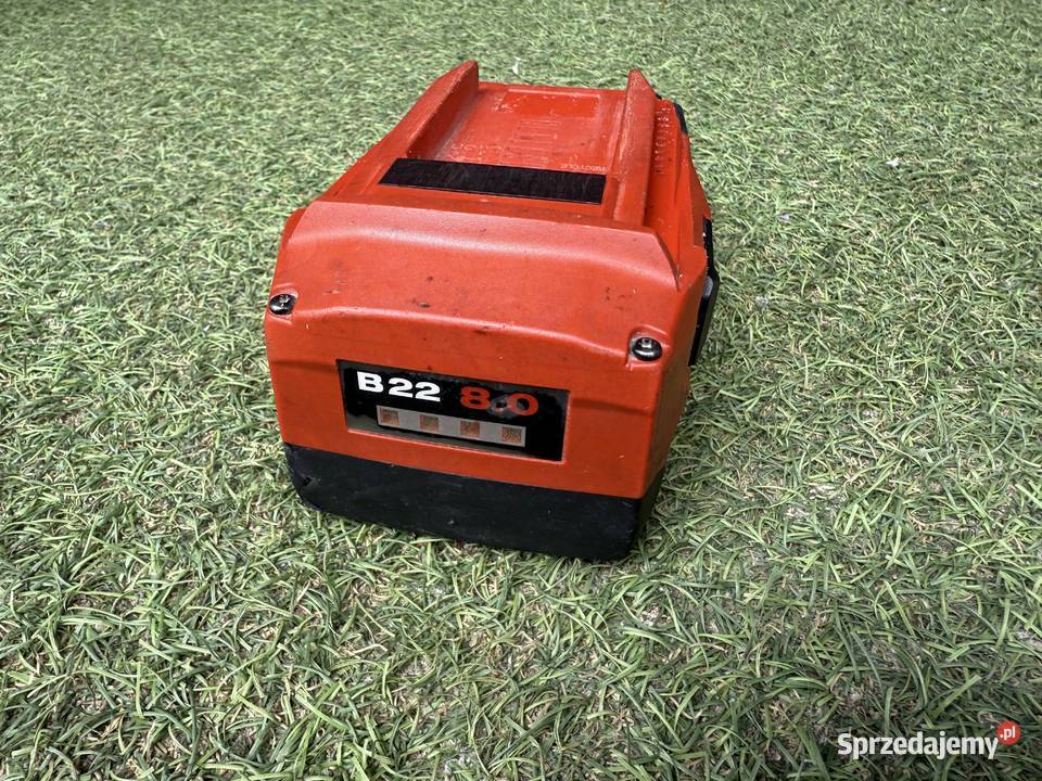 Bateria HILTI B22 8AH ogniwa Pozostałe Giżycko sprzedam