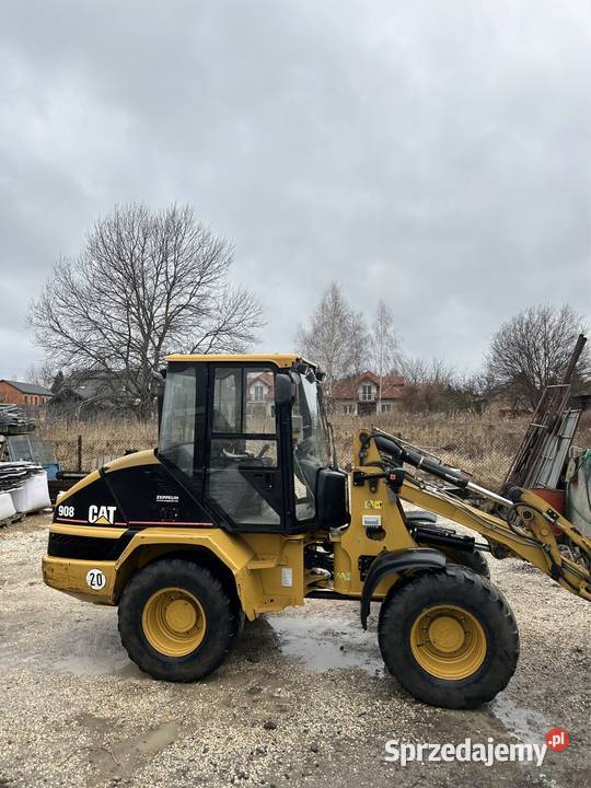 Ładowarka CAT 908 ORYGINAŁ Waga Łyżka Widły