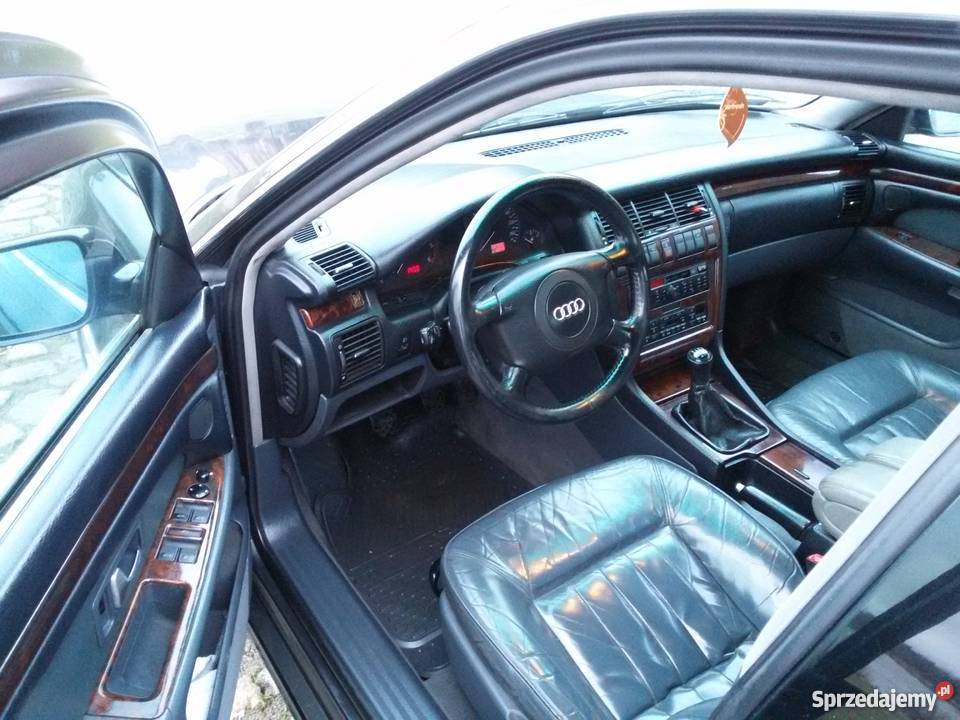 Audi A8 D2 25tdi Manual 6 biegów 1998r Zarejestrowany w Polsce kujawsko-pomorskie Grudziądz