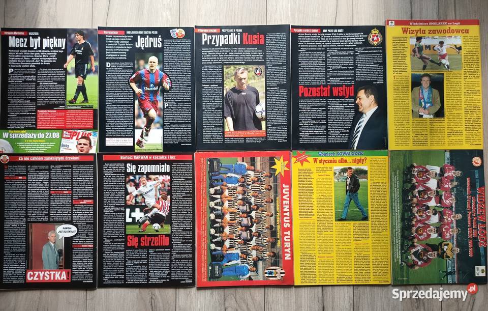 11 numerów Piłki Nożnej wielkopolskie Wronki