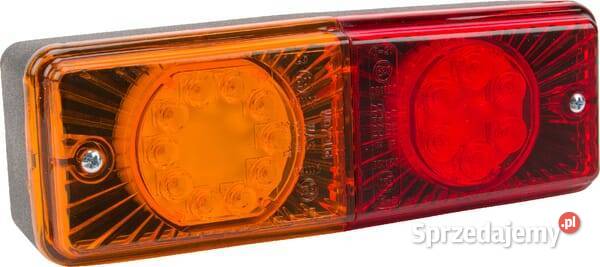 Lampa tylna zespolona LED prostokątna 1224V Kamionna