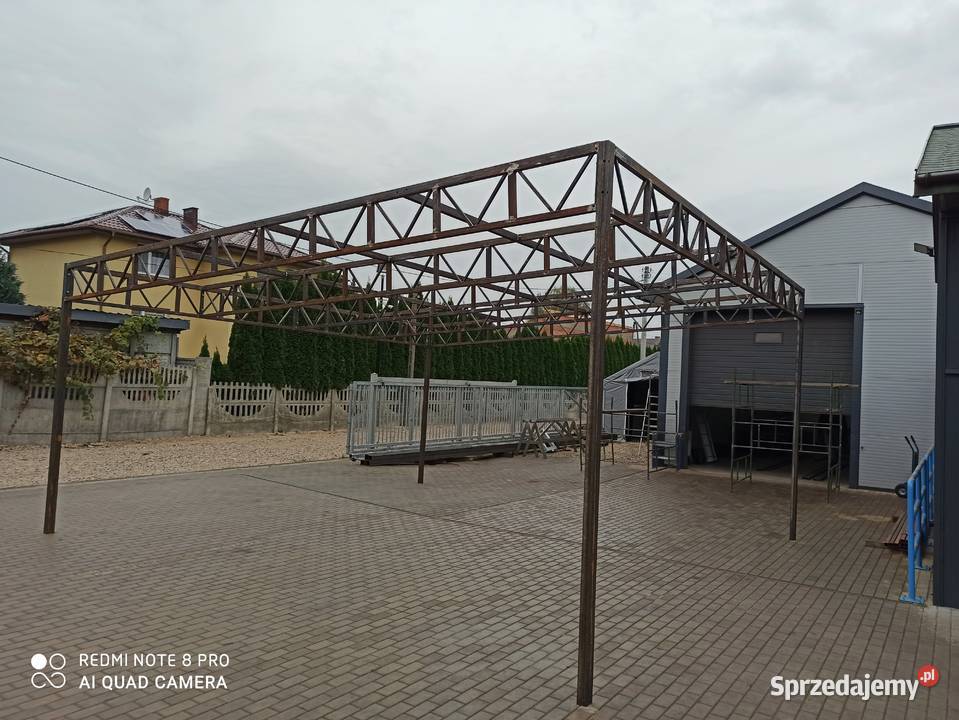 Konstrukcja pod panele fotowoltaiczne 6 x 6 m Rawa Mazowiecka
