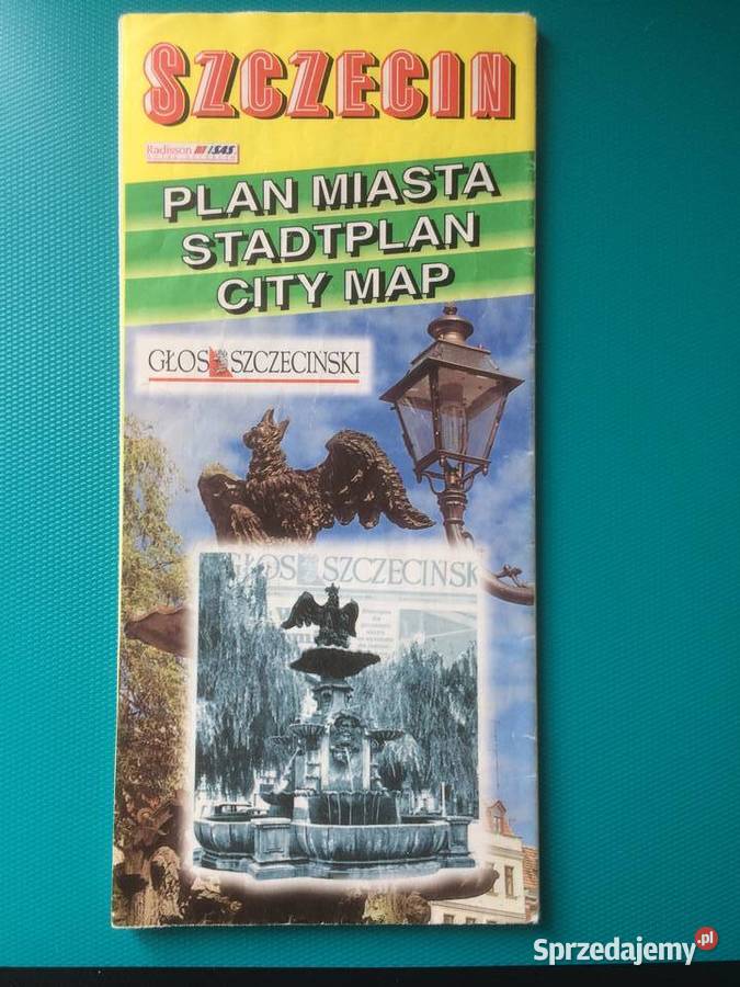 3349 Szczecin Plan Miasta I Reklamy