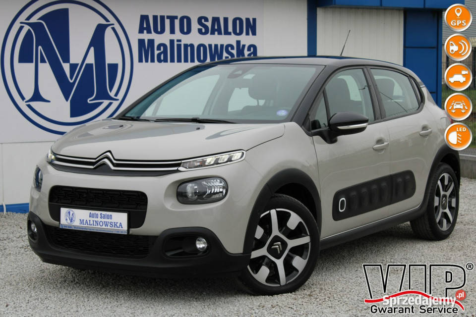 Citroen C3 Automat Navi Kamera Asystent Pasa Klimatronik 2x…