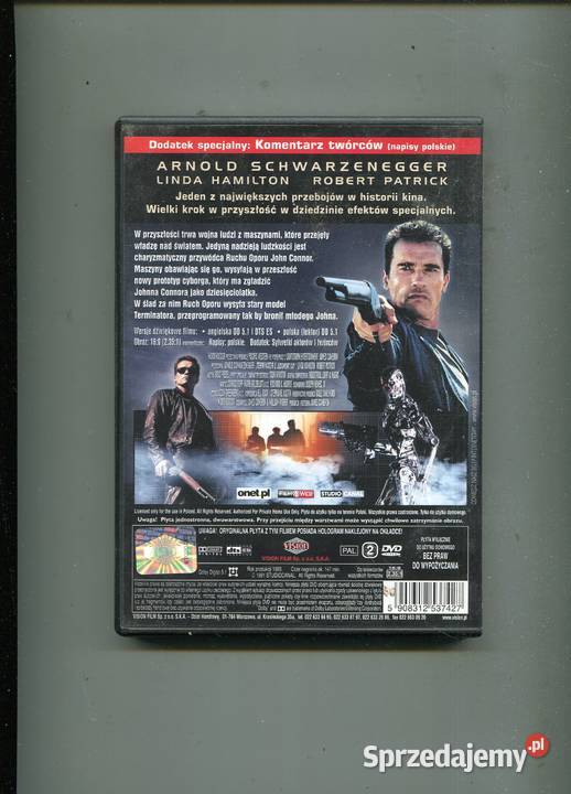 Terminator 2 Dzień sądu Wersja reżyserska Płyt Szczecin