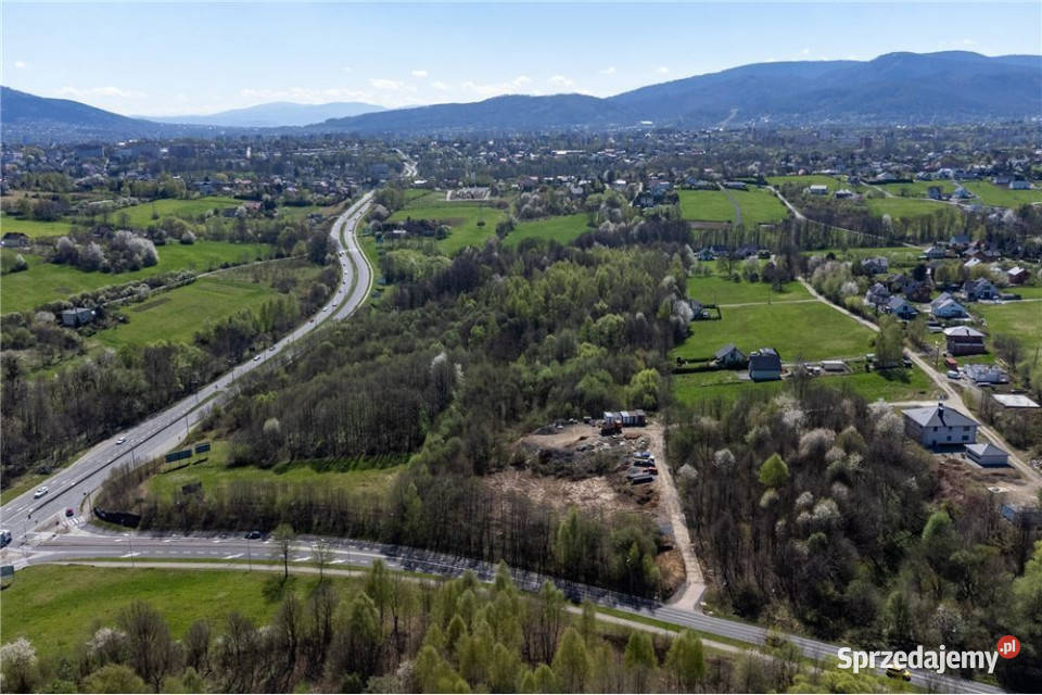 Działka usługowomieszkaniowa TOP 11906m2 śląskie Bielsko-Biała