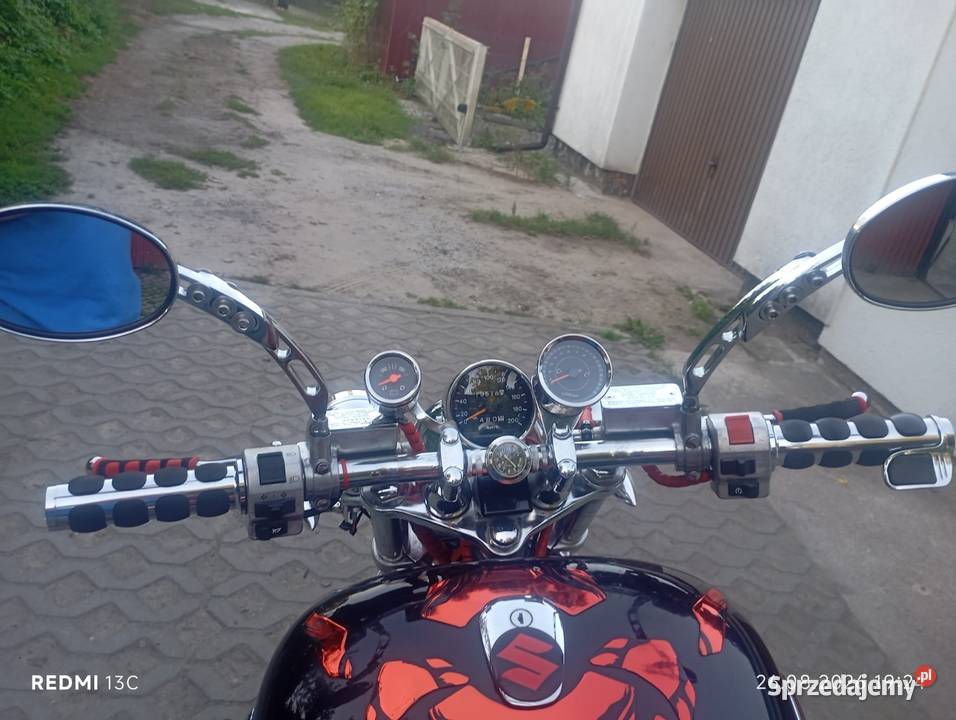 Suzuki VS 1400 Intruder Motocykl 14 przebieg 19 Szczecin sprzedam