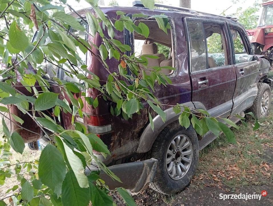 2000 Isuzu Trooper 30 DTi dachowaniu Opel Chobędza