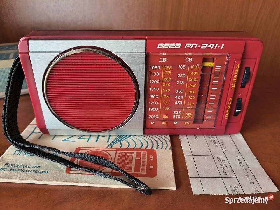 Stare radio Vega komplet Kraków