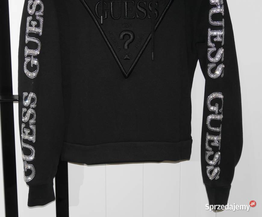 Guess piękna bluza cyrkonie perełki drobinki 36 Wrocław sprzedam