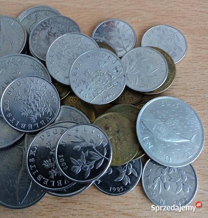 CHORWACJA40 MONETLIPY I KUNY mazowieckie Legionowo sprzedam