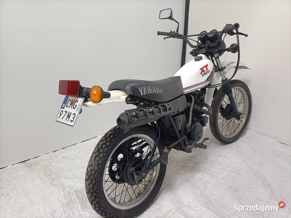 Yamaha XT 250 zarejestrowana 1984r 11111km Yamaha kujawsko-pomorskie Padniewko