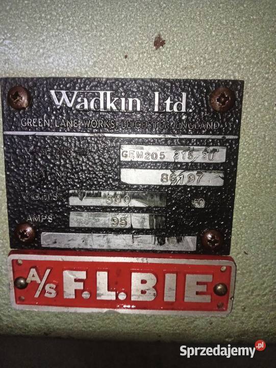 Strugarka czterostronna Wadkin Wejherowo sprzedam