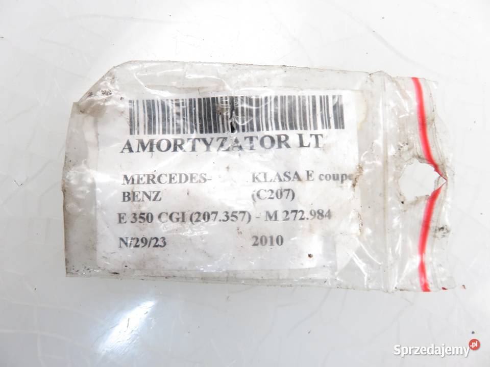 AMORTYZATOR TYŁ MERCEDES E coupe C207 E osobowe Części samochodowe