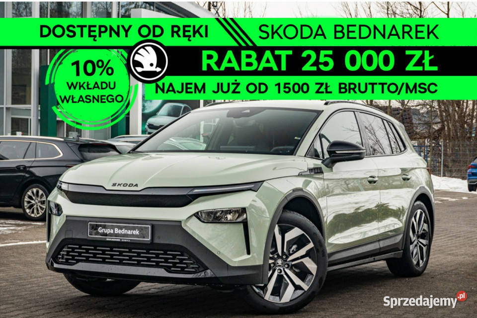 koda ELROQ 60 Sportline 63kWh 204 Dostępna ręki łódzkie