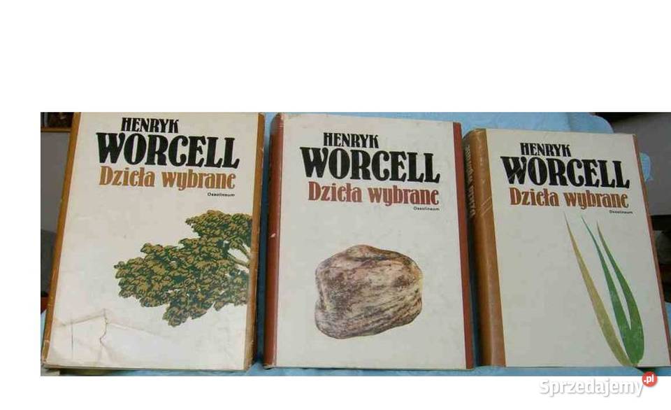 WORCELL DZIEŁA WYBRANE 3T. 1979 literatura polska /FA