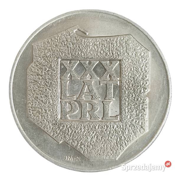 Monety XXX lat PRL 200 Mapki Srebro Numizmatyka Toruń sprzedam